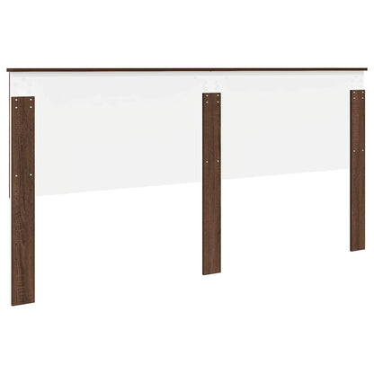 Testiera con testiera Rovere Marrone 200 cm Legno multistrato