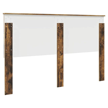 Testiera con testiera Rovere fumé 160 cm Legno multistrato