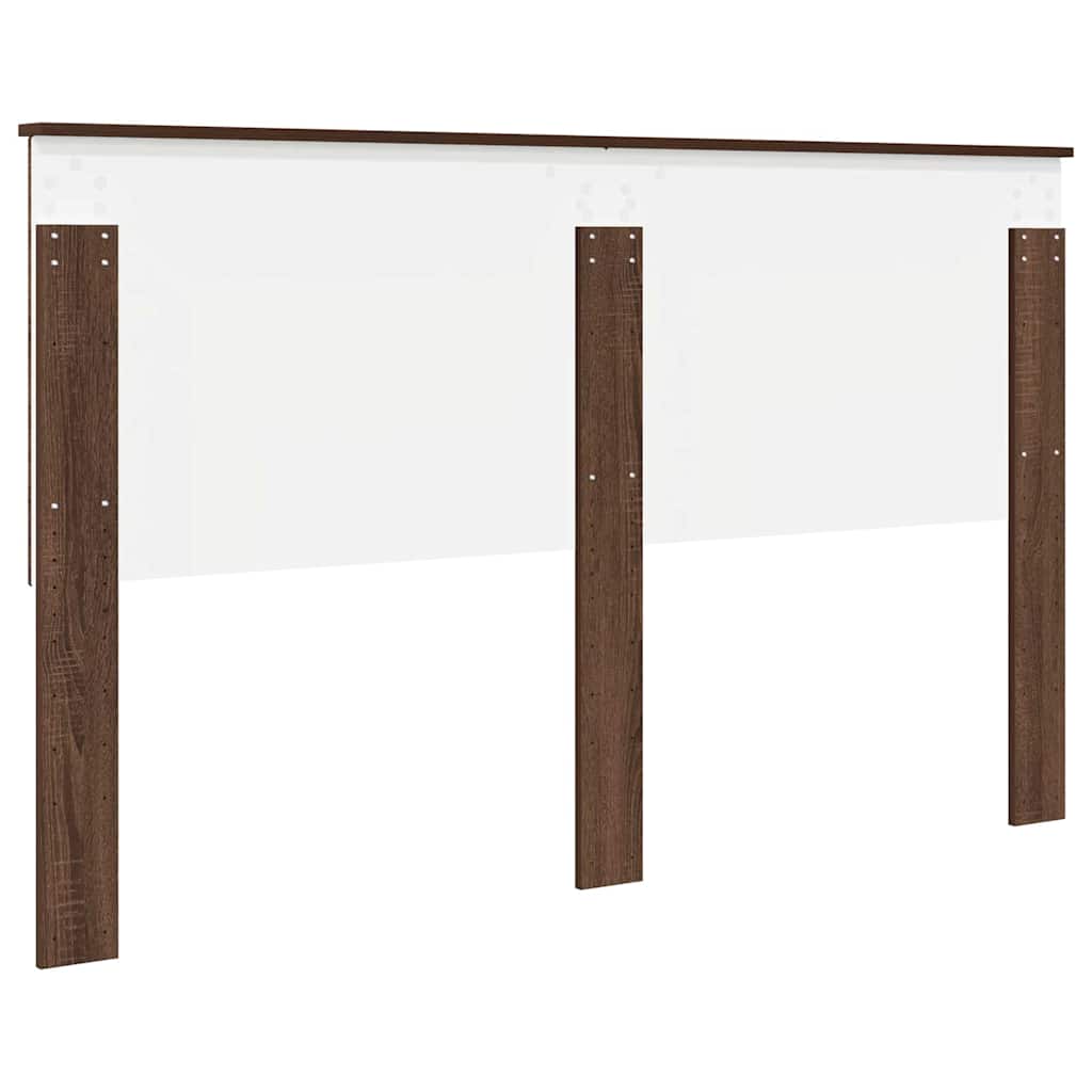 Testiera con testiera Rovere Marrone 160 cm Legno multistrato