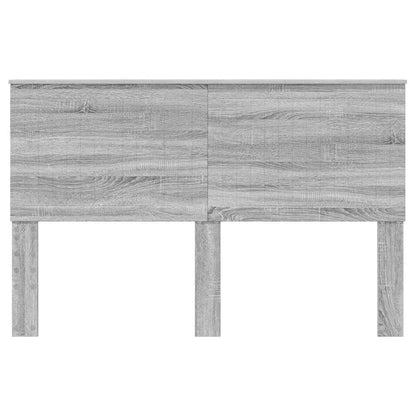 Testiera con testiera Grigio Sonoma 150 cm Legno multistrato