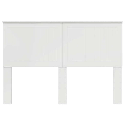 Testiera con testiera Bianco Lucido 140 cm Legno multistrato