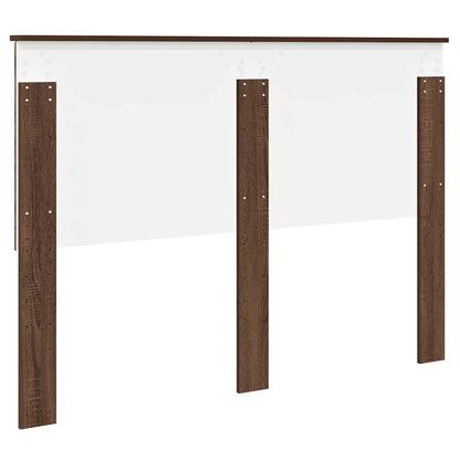 Testiera con testiera Rovere Marrone 140 cm Legno multistrato