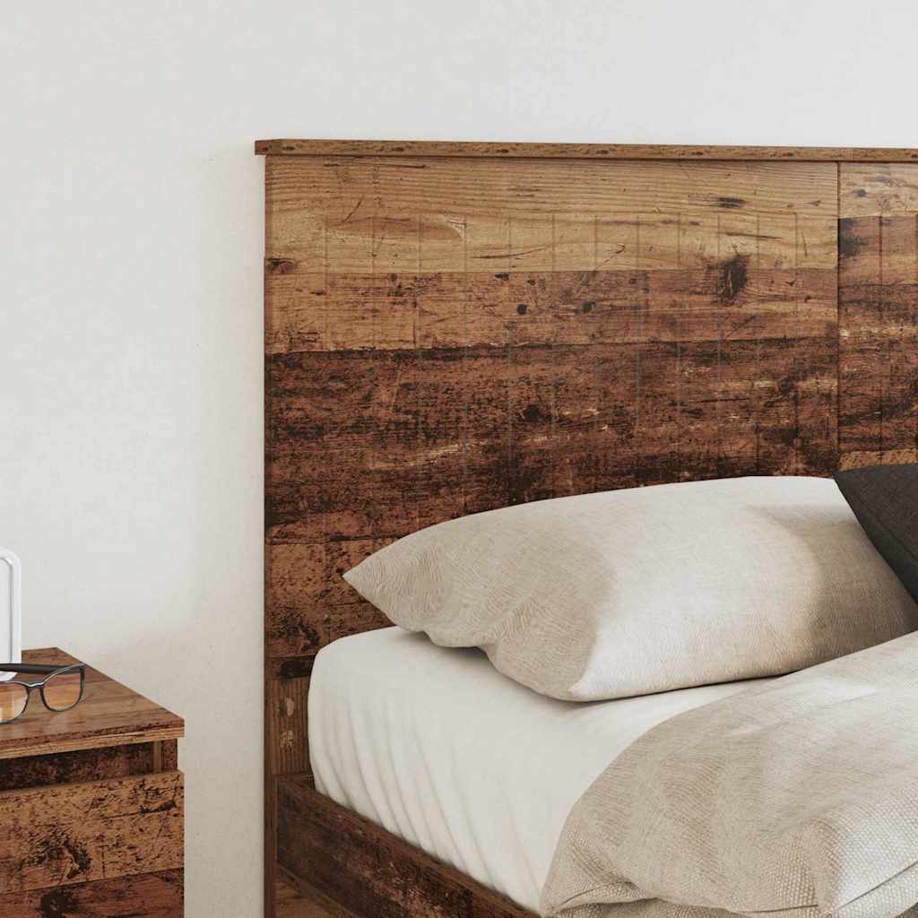 Testiera con testiera Legno vecchio 140 cm Legno multistrato