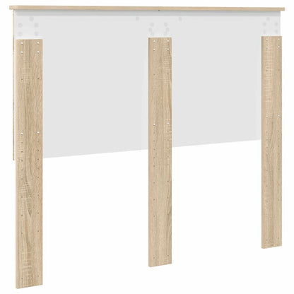 Testiera con testiera Rovere Sonoma 135 cm Legno multistrato