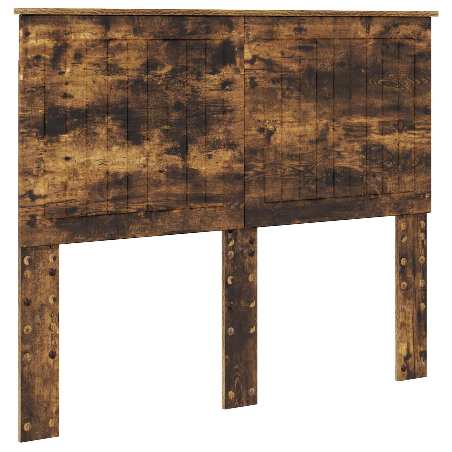 Testiera con testiera Rovere fumé 135 cm Legno multistrato