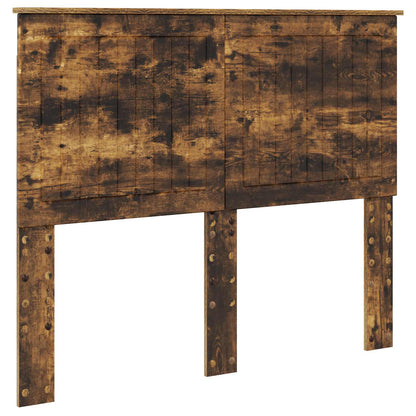 Testiera con testiera Rovere fumé 135 cm Legno multistrato