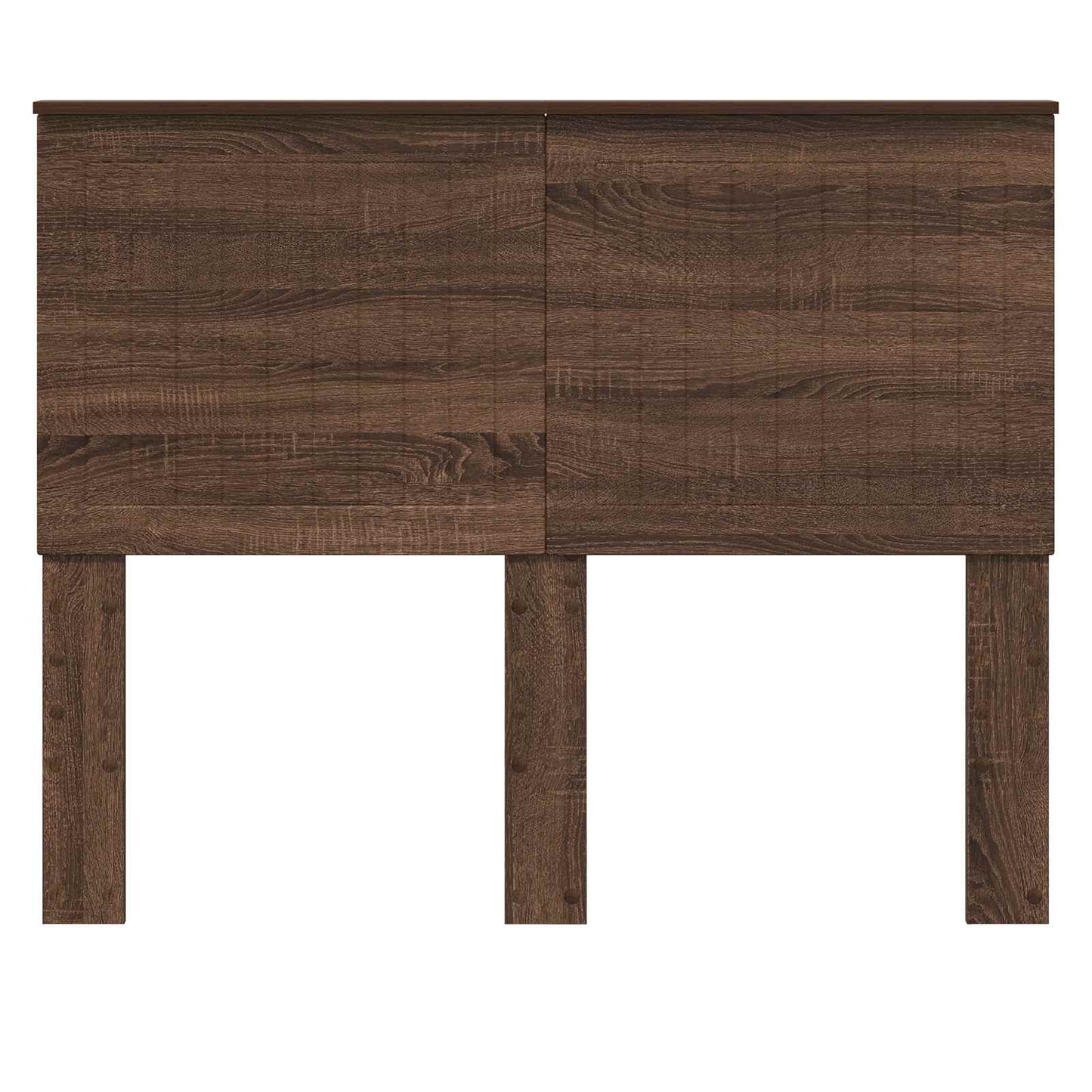 Testiera con testiera Rovere Marrone 135 cm Legno multistrato
