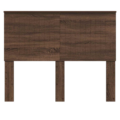 Testiera con testiera Rovere Marrone 135 cm Legno multistrato