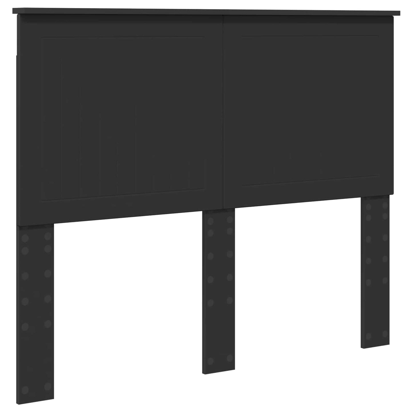 Testiera con testiera Rovere Nero 120 cm Legno multistrato