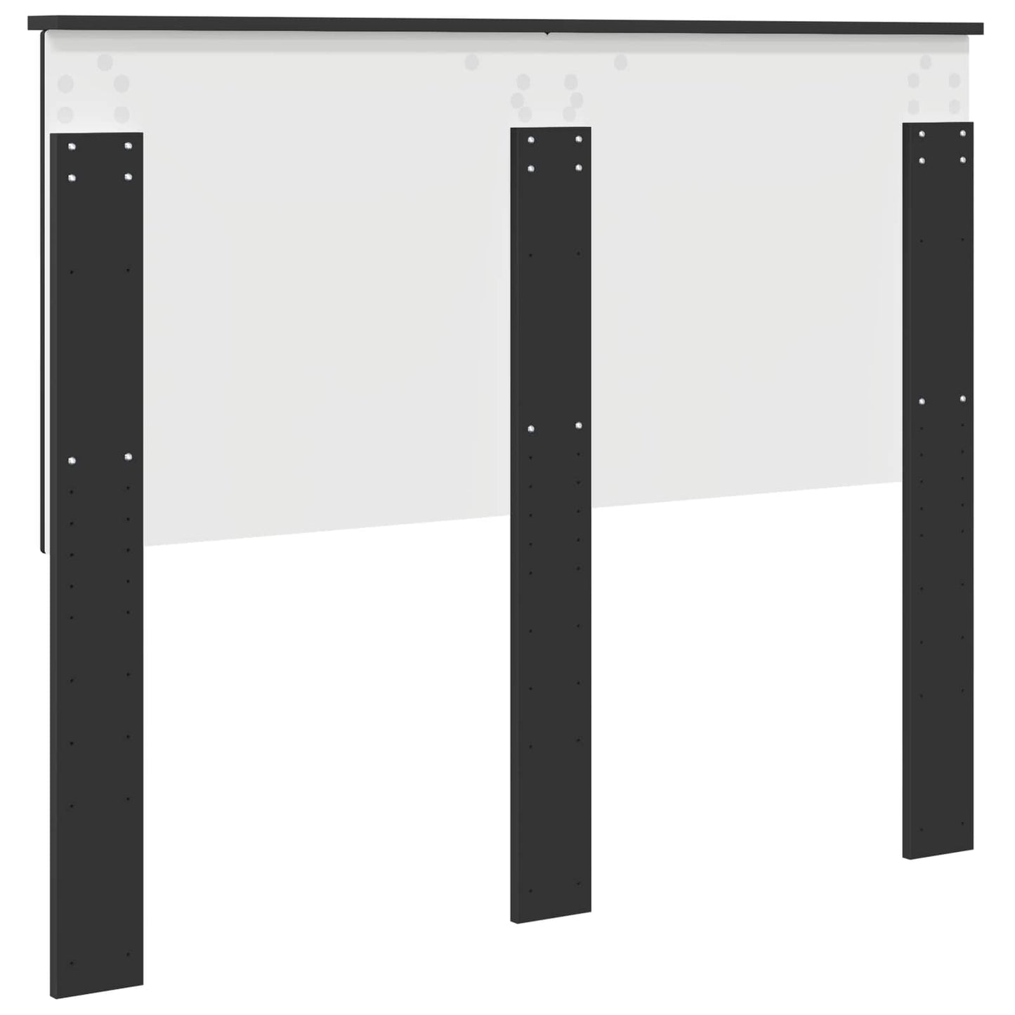 Testiera con testiera Rovere Nero 120 cm Legno multistrato
