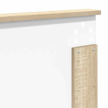 Testiera con testiera Rovere Sonoma 120 cm Legno multistrato