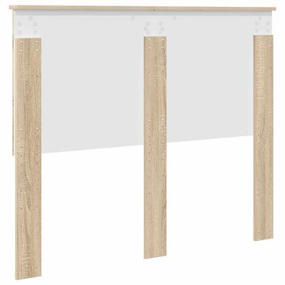 Testiera con testiera Rovere Sonoma 120 cm Legno multistrato