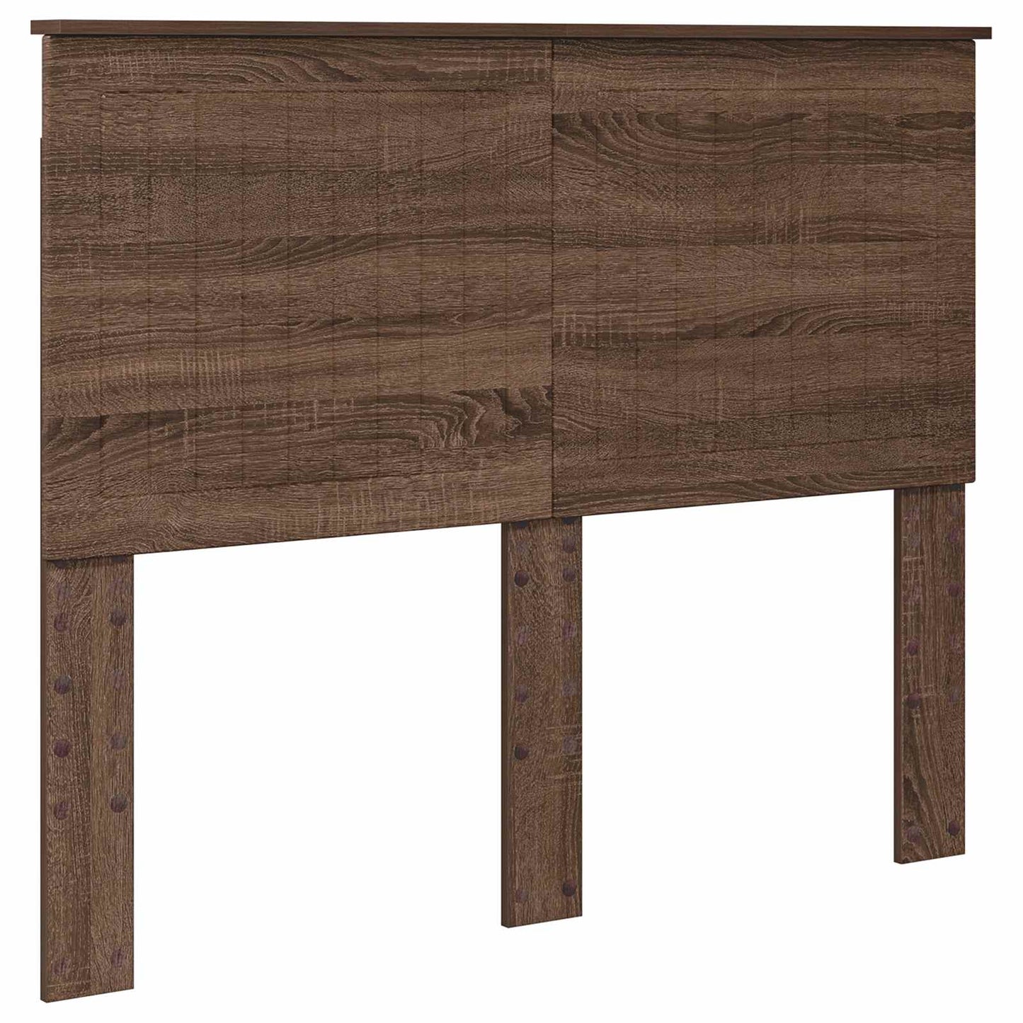 Testiera con testiera Rovere Marrone 120 cm Legno multistrato