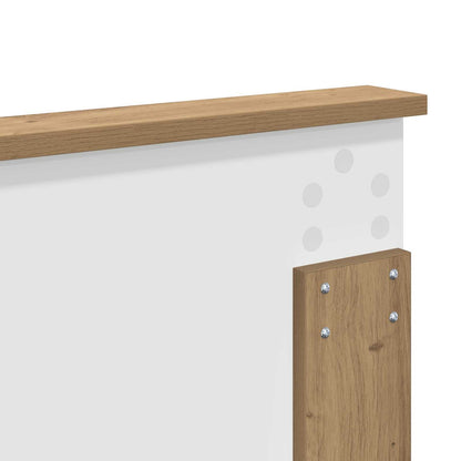 Testiera Rovere artigianale 120 cm Legno multistrato
