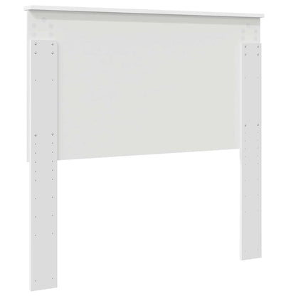 Testiera con testiera Bianco 100 cm Legno multistrato