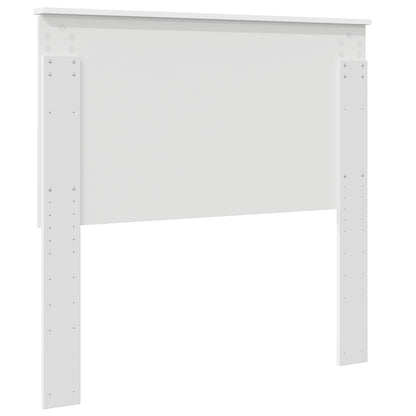 Testiera con testiera Bianco 100 cm Legno multistrato