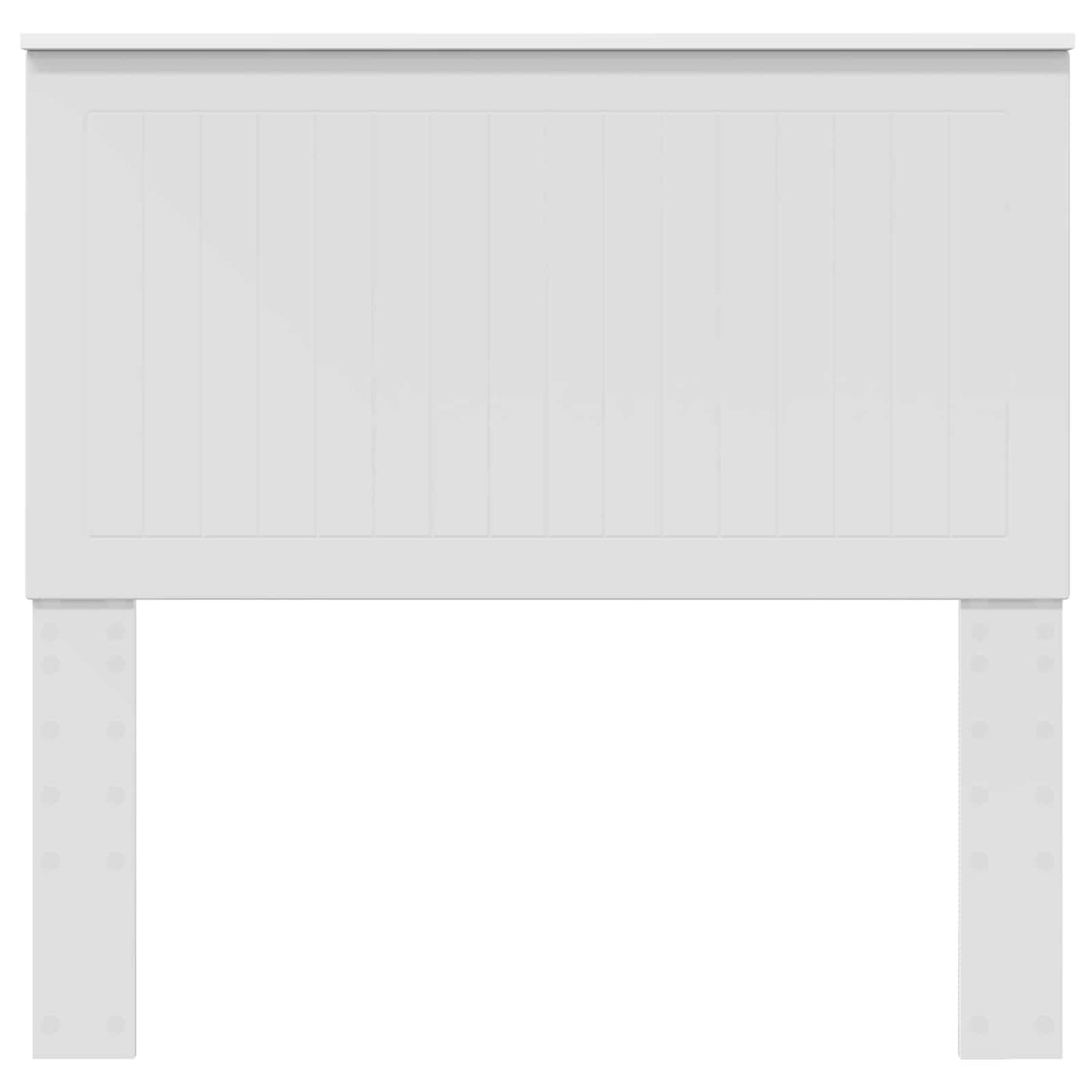 Testiera con testiera Bianco 100 cm Legno multistrato