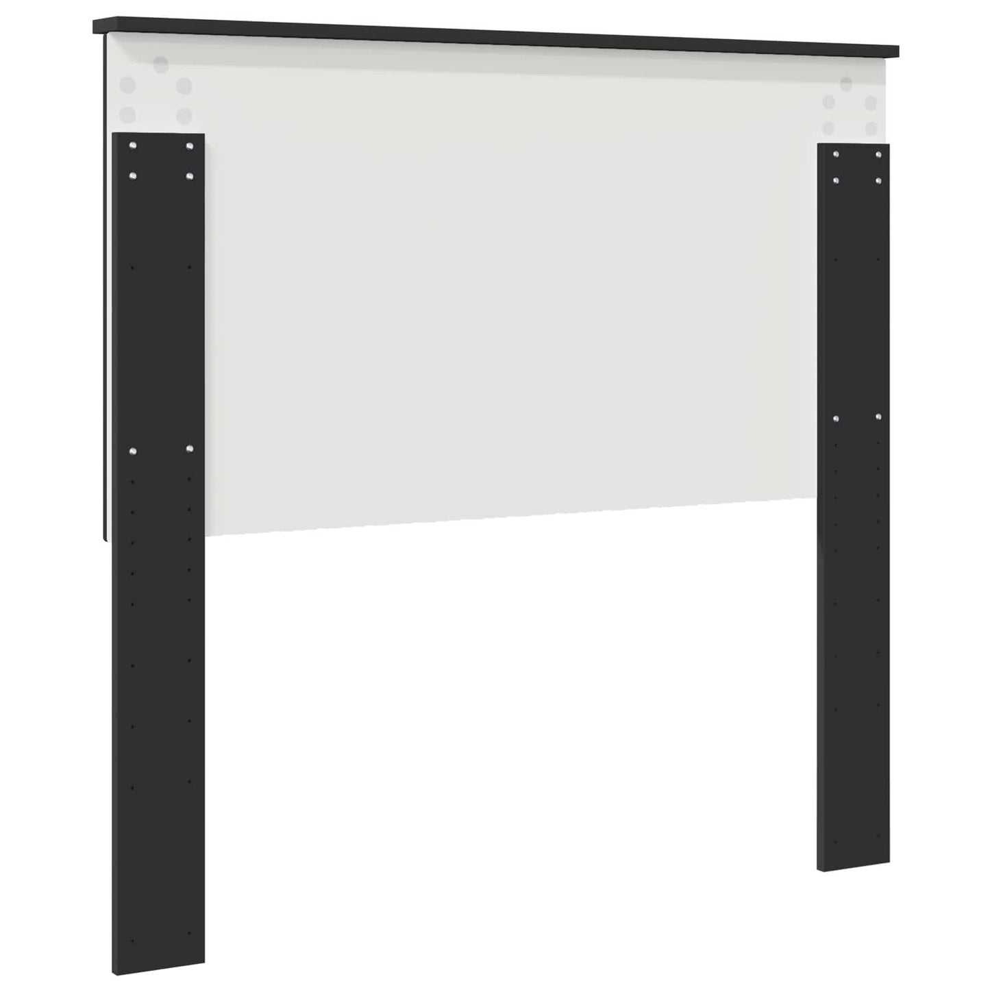 Testiera con testiera Rovere Nero 100 cm Legno multistrato