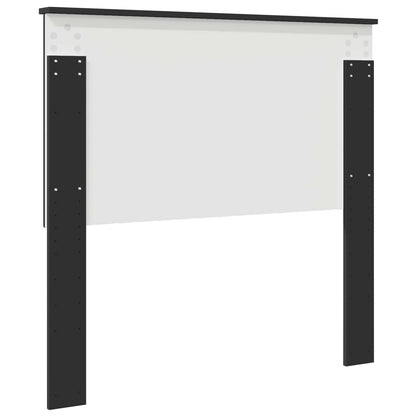 Testiera con testiera Rovere Nero 100 cm Legno multistrato