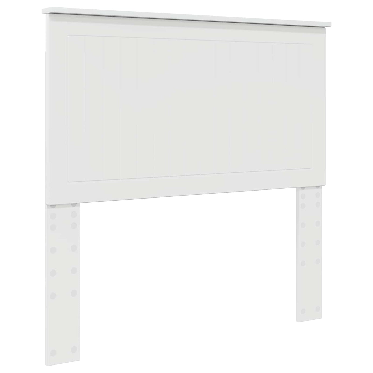 Testiera con testiera Bianco Lucido 100 cm Legno multistrato
