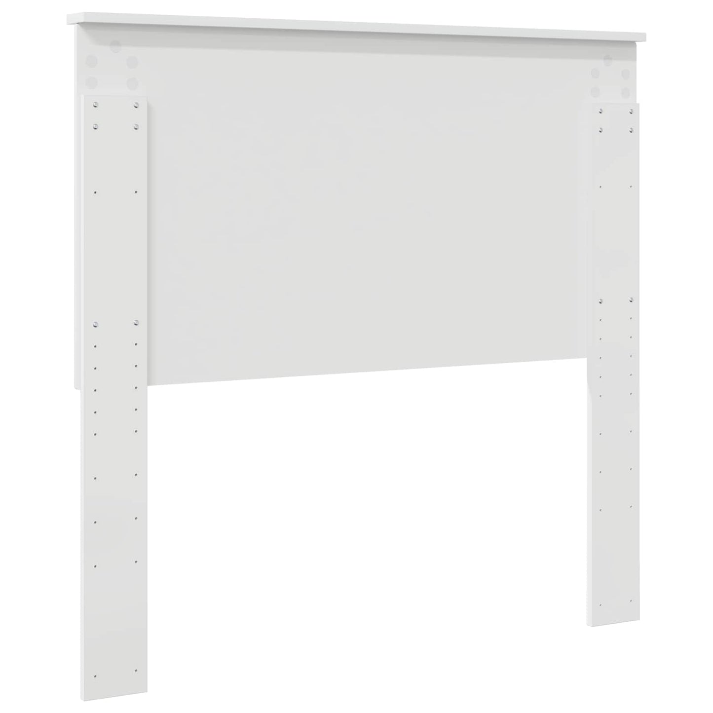 Testiera con testiera Bianco Lucido 100 cm Legno multistrato