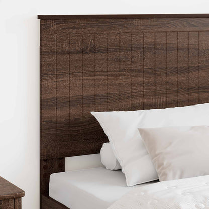 Testiera con testiera Rovere Marrone 100 cm Legno multistrato