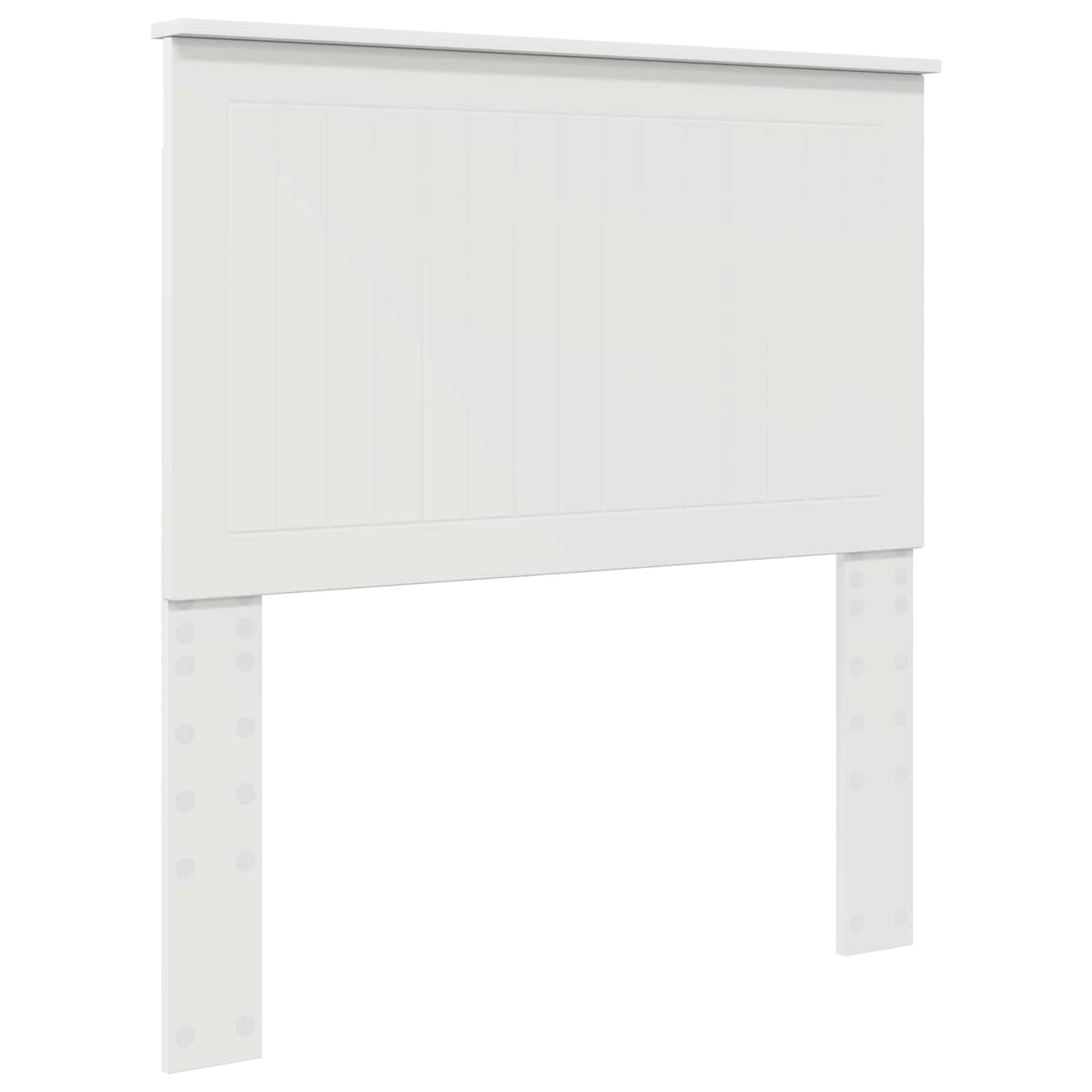 Testiera con testiera Bianco 90 cm Legno multistrato