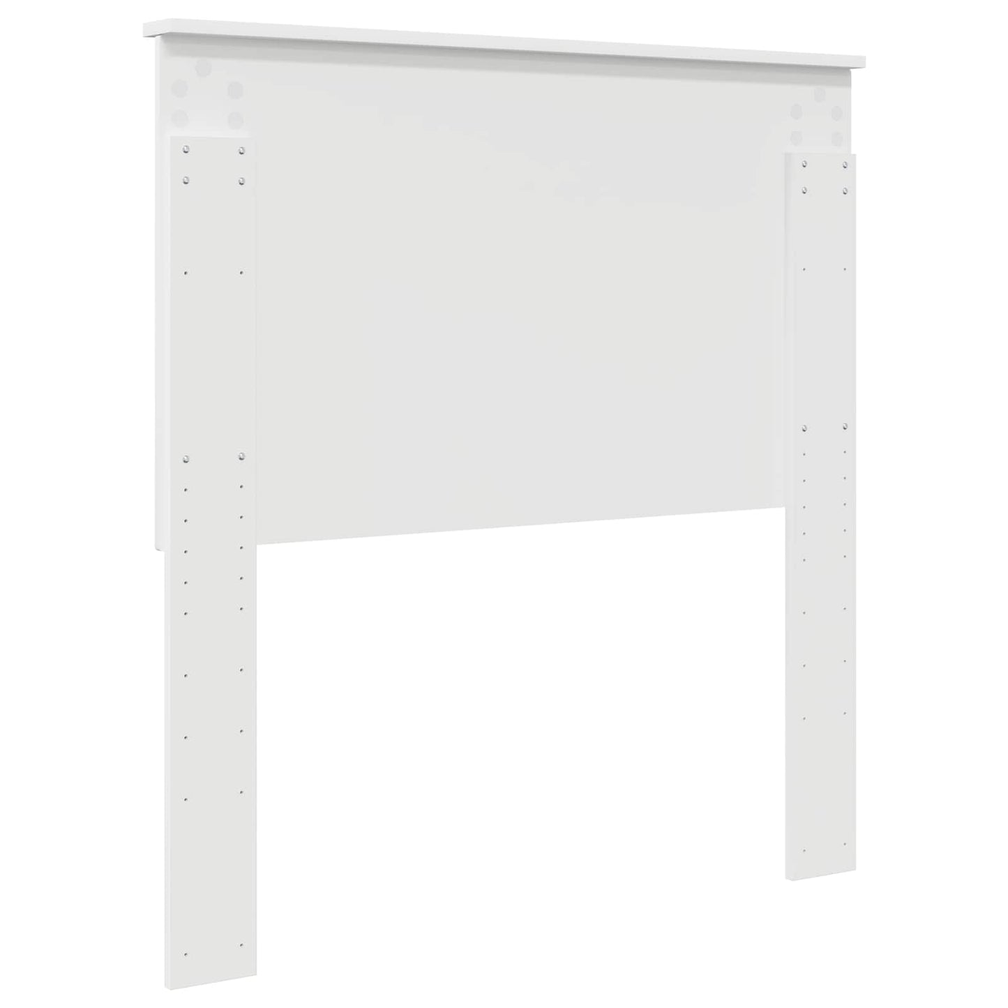 Testiera con testiera Bianco 90 cm Legno multistrato