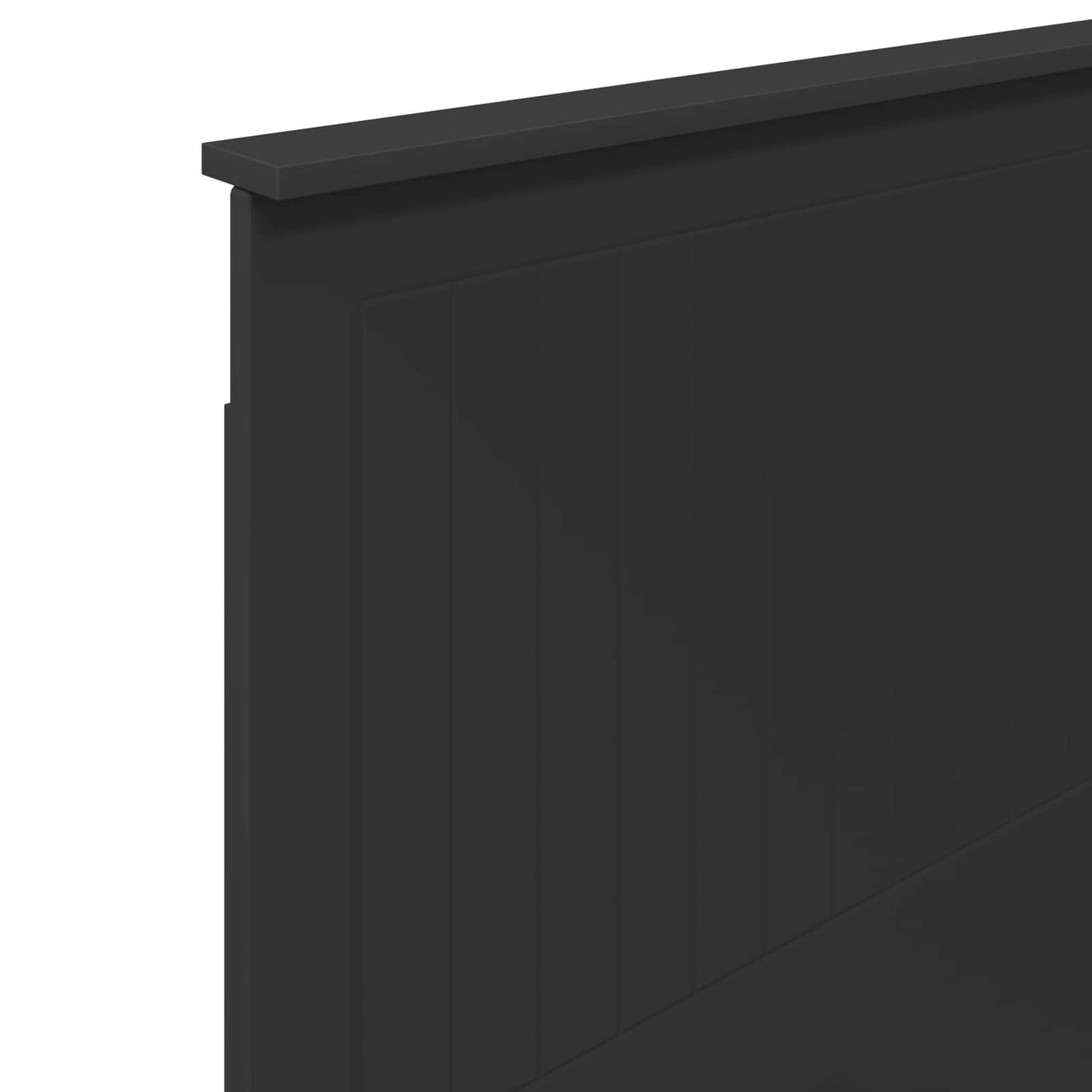 Testiera con testiera Rovere Nero 90 cm Legno multistrato