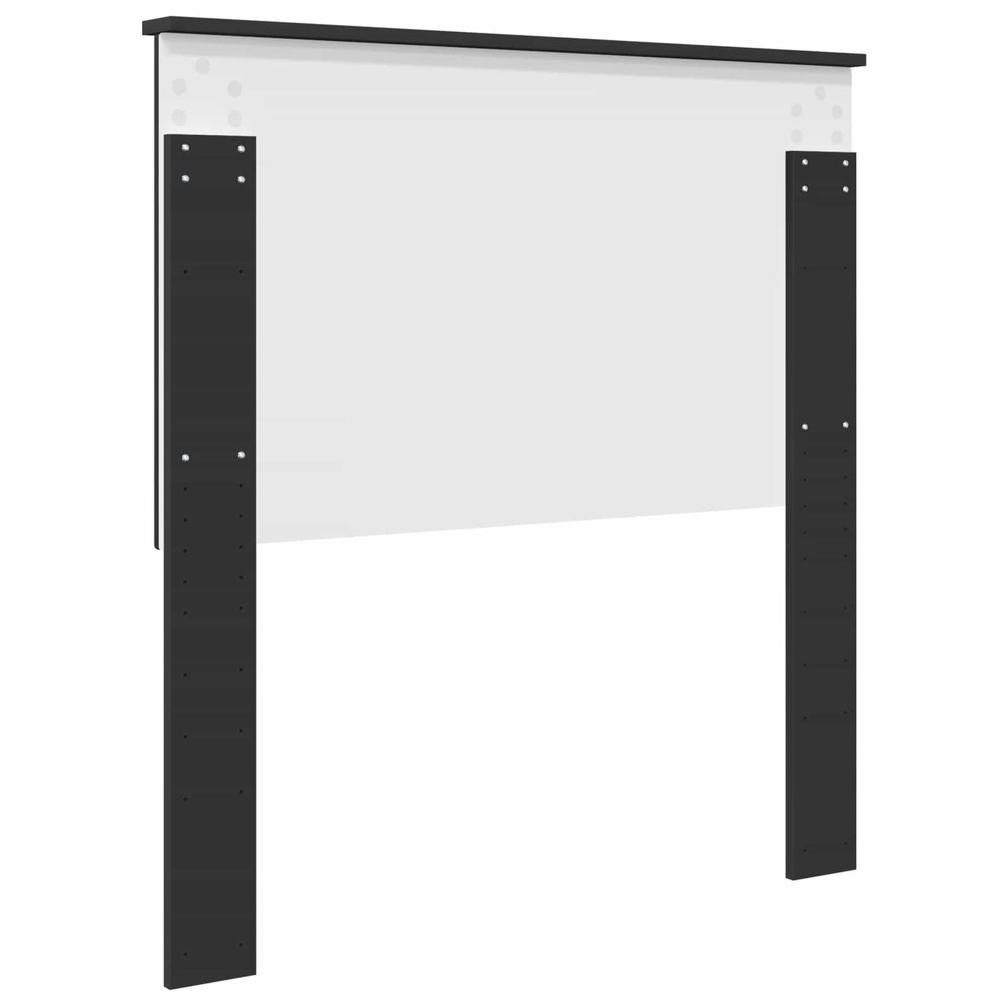 Testiera con testiera Rovere Nero 90 cm Legno multistrato