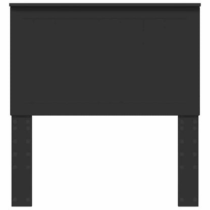 Testiera con testiera Rovere Nero 90 cm Legno multistrato