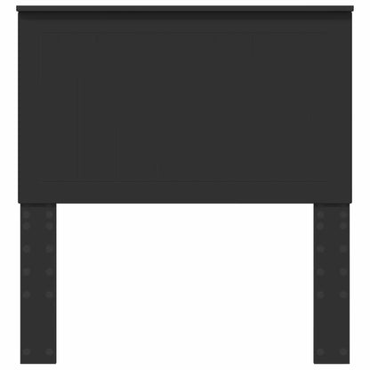Testiera con testiera Rovere Nero 90 cm Legno multistrato