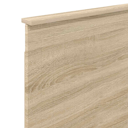 Testiera con testiera Rovere Sonoma 90 cm Legno multistrato