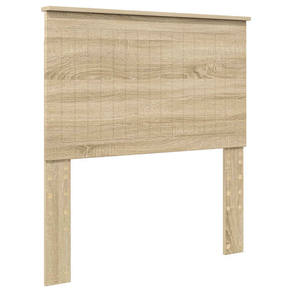 Testiera con testiera Rovere Sonoma 90 cm Legno multistrato