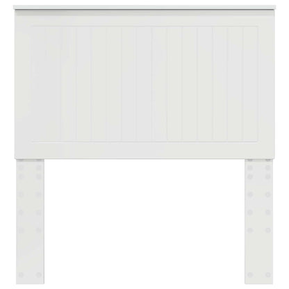 Testiera con testiera Bianco Lucido 90 cm Legno multistrato
