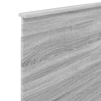 Testiera con testiera Grigio Sonoma 90 cm Legno multistrato