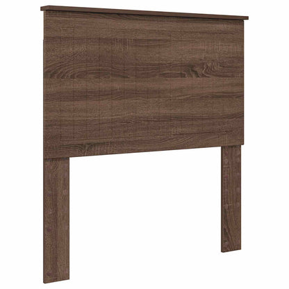 Testiera con testiera Rovere Marrone 90 cm Legno multistrato