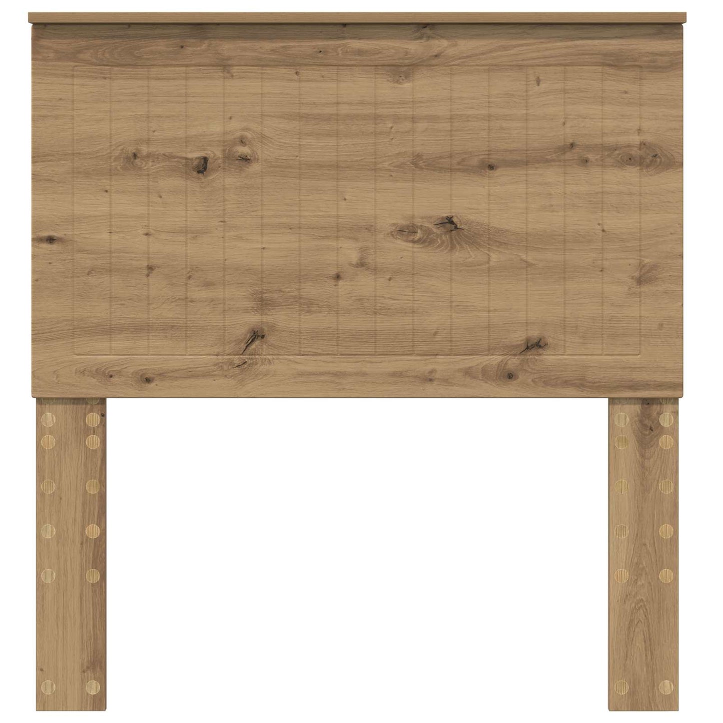 Testiera Rovere artigianale 90 cm Legno multistrato