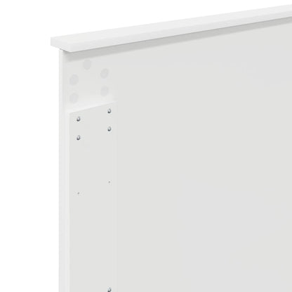 Testiera con testiera Bianco 80 cm Legno multistrato