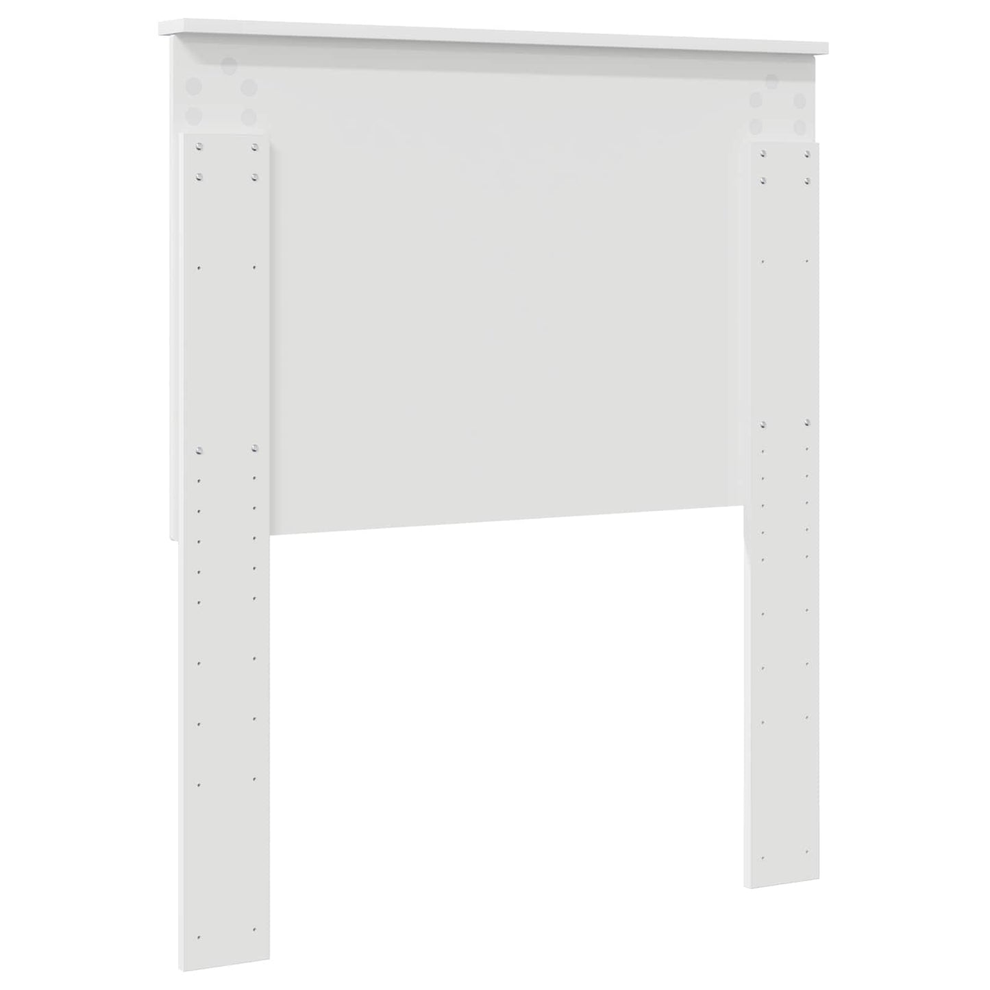 Testiera con testiera Bianco 80 cm Legno multistrato