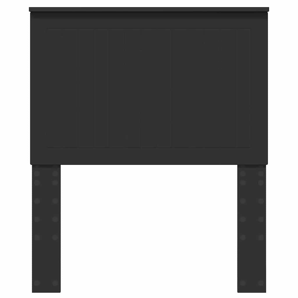 Testiera con testiera Rovere Nero 80 cm Legno multistrato