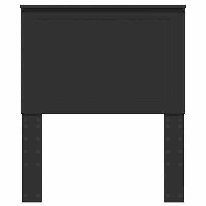 Testiera con testiera Rovere Nero 80 cm Legno multistrato