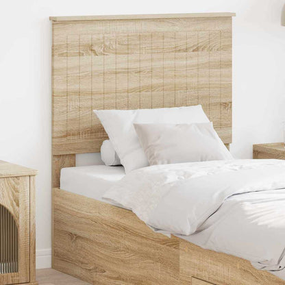 Testiera con testiera Rovere Sonoma 80 cm Legno multistrato