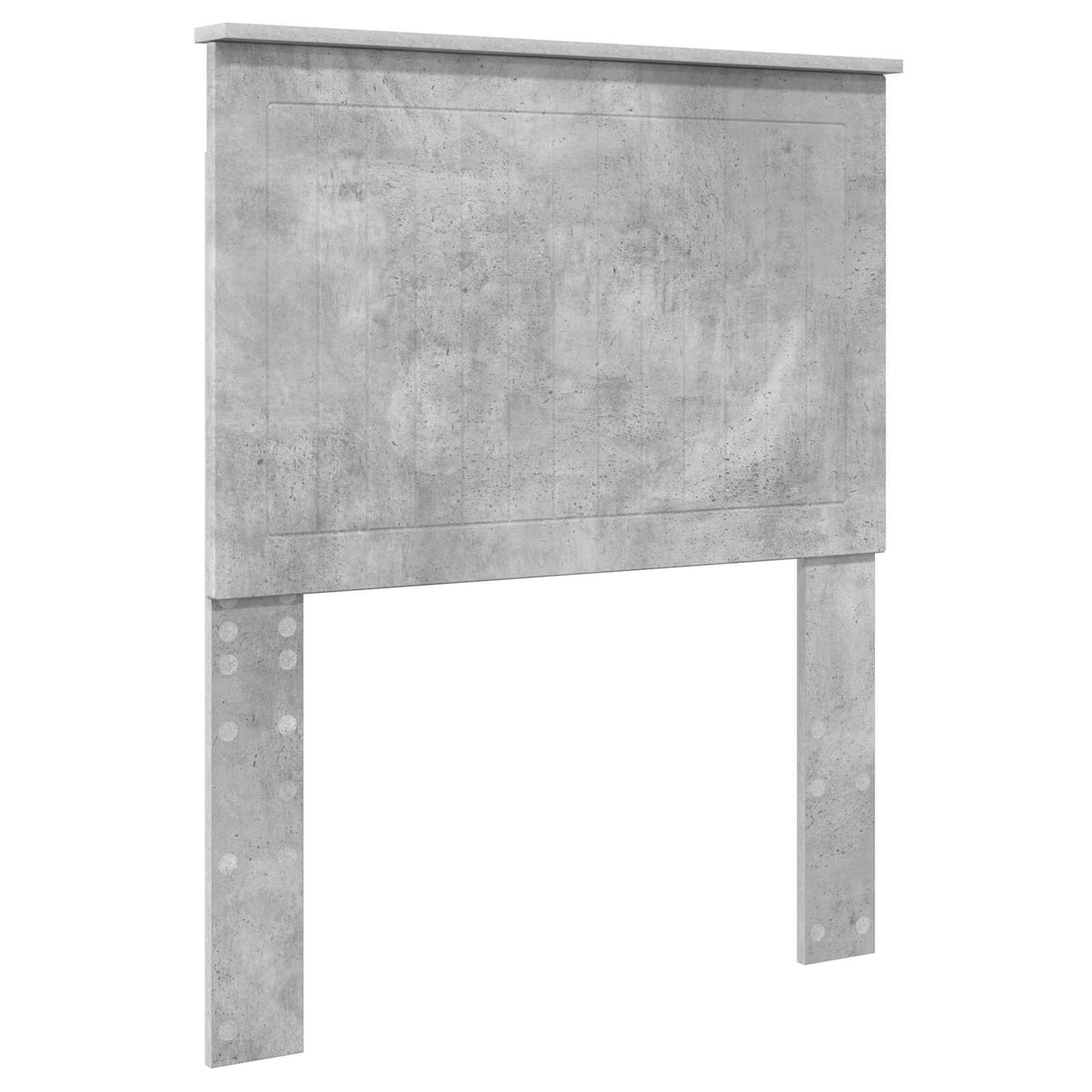 Testiera con testiera Grigio cemento 80 cm Legno multistrato | homemem39