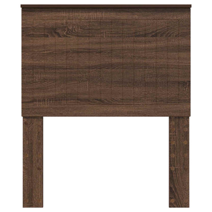 Testiera con testiera Rovere Marrone 80 cm Legno multistrato