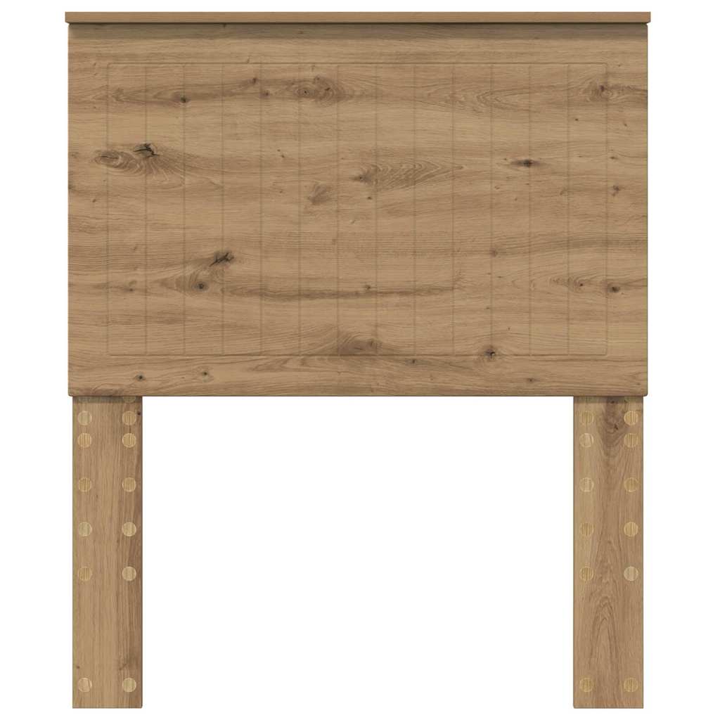 Testiera Rovere artigianale 80 cm Legno multistrato