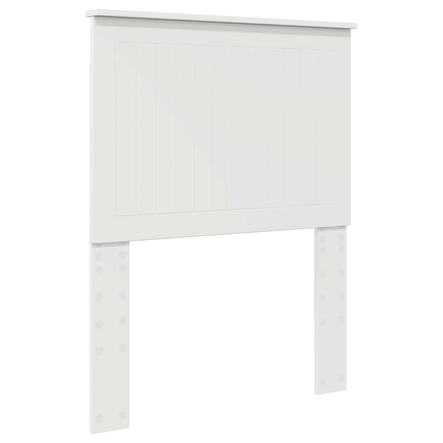 Testiera con testiera Bianco 75 cm Legno multistrato