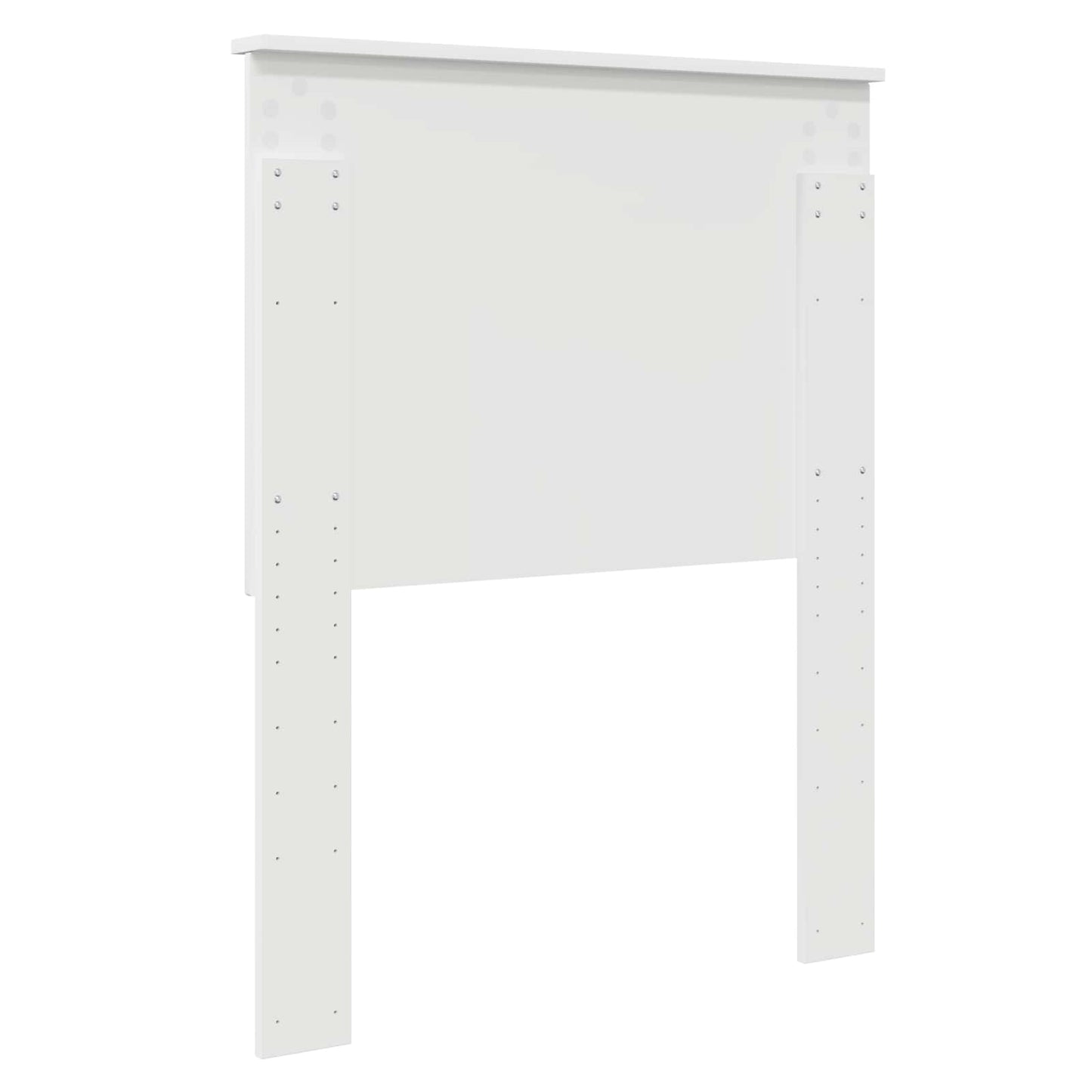 Testiera con testiera Bianco 75 cm Legno multistrato
