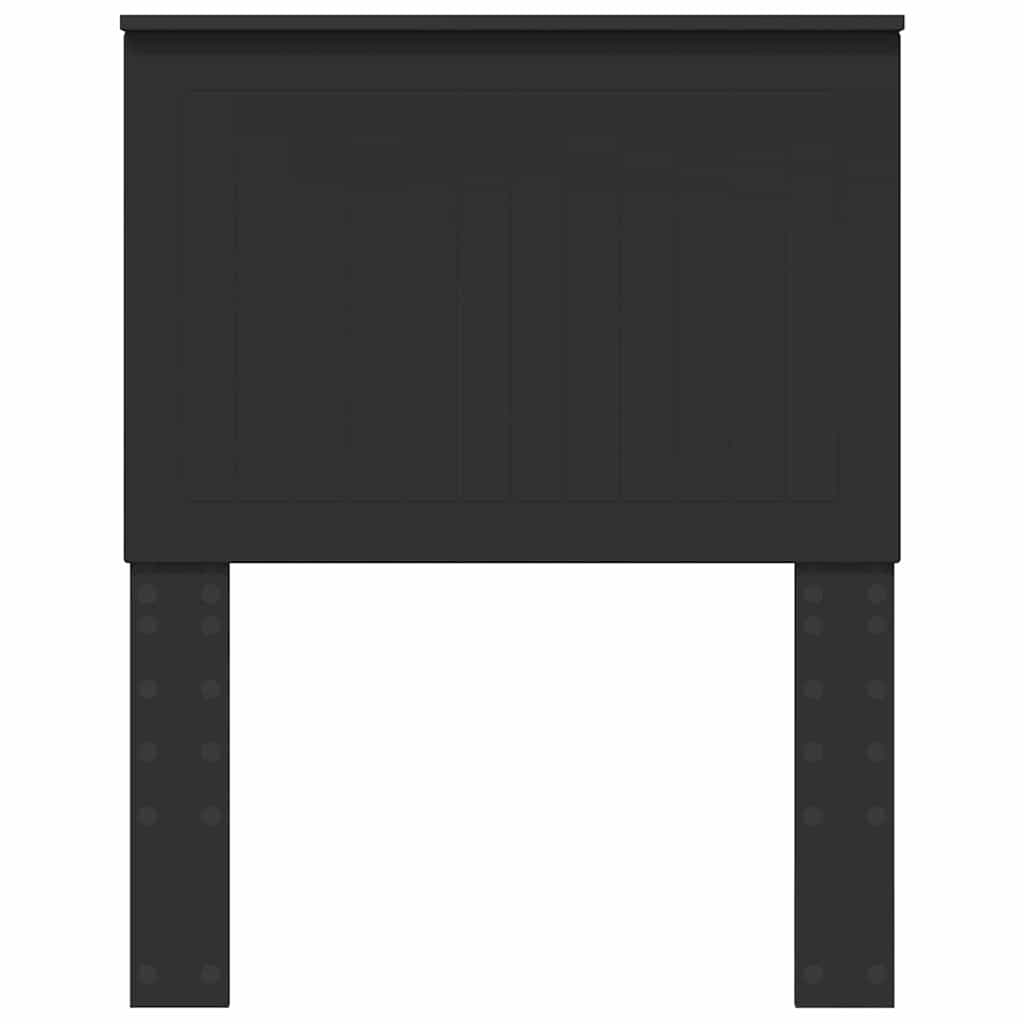 Testiera con testiera Rovere Nero 75 cm Legno multistrato