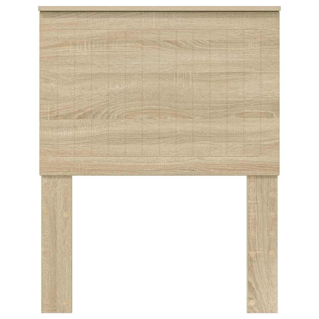 Testiera con testiera Rovere Sonoma 75 cm Legno multistrato